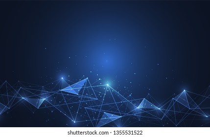 Internet connection, abstract sense of science and technology graphic design. Vector illustration