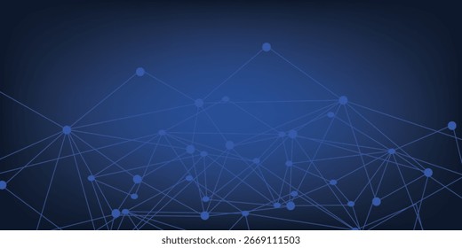 Internet connection, abstract sense of science and technology graphic design.