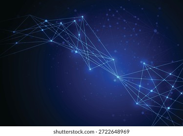 Internet connection, abstract sense of science and technology graphic design. Vector illustration