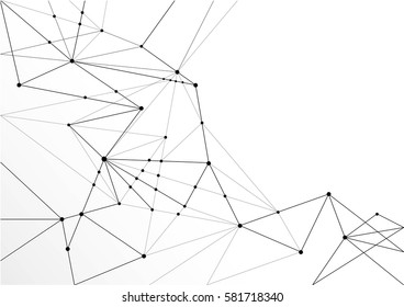 Internet connection, abstract sense of science and technology graphic design.