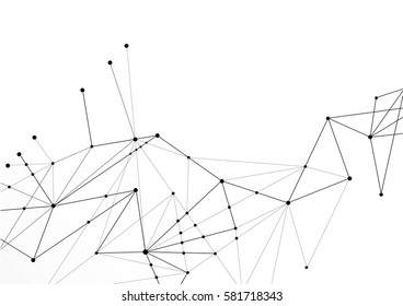 Internet connection, abstract sense of science and technology graphic design.