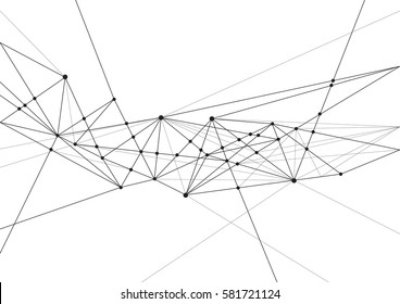 Internet connection, abstract sense of science and technology graphic design.