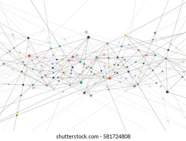 Internet connection, abstract sense of science and technology graphic design.