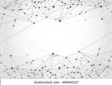 Internet connection, abstract sense of science and technology graphic design.