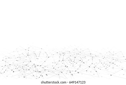 Internet connection abstract sense of science and technology graphic design background. Vector illustration
