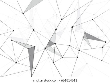Internet connection, abstract sense of science and technology graphic design.