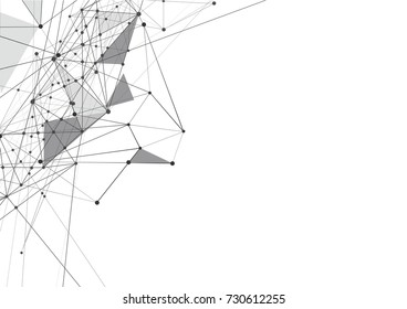 Internet connection, abstract sense of science and technology graphic design.