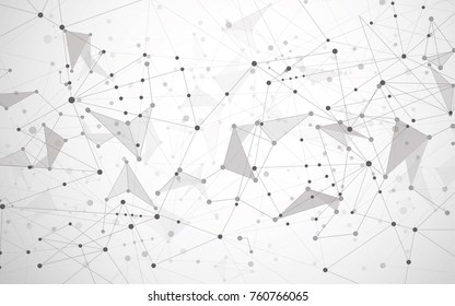 Internet connection abstract sense of science and technology graphic design background. Vector illustration