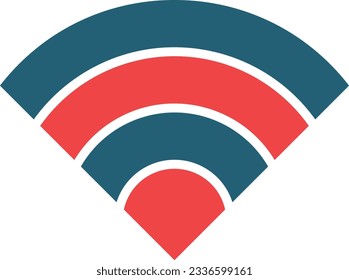 Internet Connection Glyph Two Color Icon For Personal And Commercial Use.
