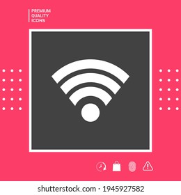 Internet connection icon. Elements for your design