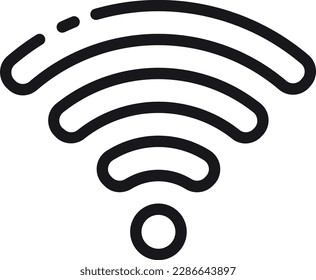 El icono Conexión a Internet es un símbolo que representa la presencia y la fuerza de la conectividad de un dispositivo a Internet. Indica si un dispositivo está conectado a una red