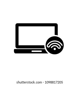 Internet connection icon, wireless.