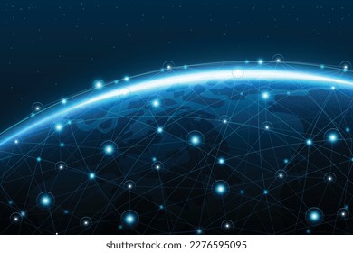 Internet connection. Isolated vector illustration