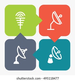Internet Connection Signal Vector Object