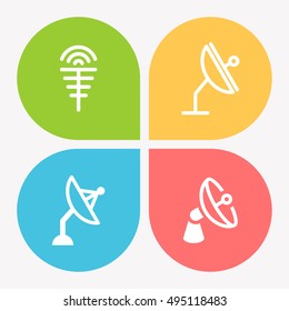 Internet Connection Signal Vector Object