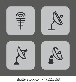 Internet Connection Signal Vector Object