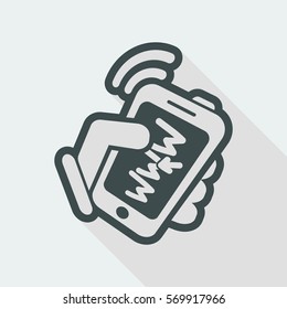 Internet connection smartphone