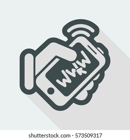 Internet connection smartphone