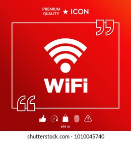 Internet connection symbol icon