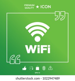 Internet connection symbol icon
