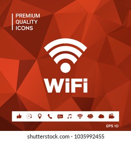 Internet connection symbol icon