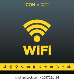 Internet connection symbol icon