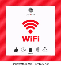 Internet connection symbol icon