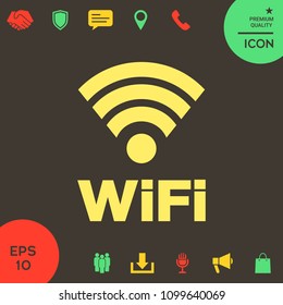 Internet connection symbol icon