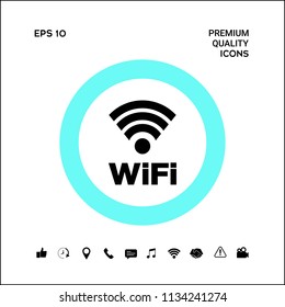 Internet connection symbol icon