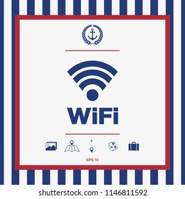 Internet connection symbol icon