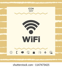 Internet connection symbol icon