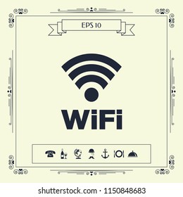 Internet connection symbol icon