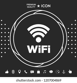 Internet connection symbol icon
