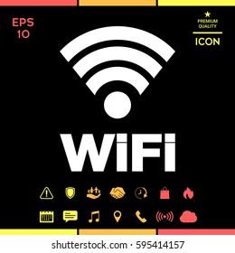 Internet connection symbol icon