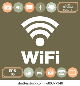 Internet connection symbol icon