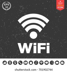 Internet connection symbol icon