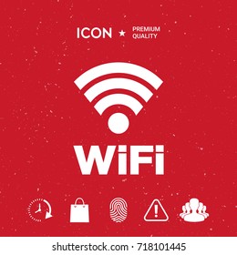 Internet connection symbol icon