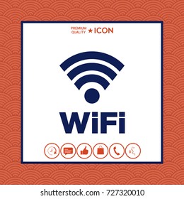 Internet connection symbol icon