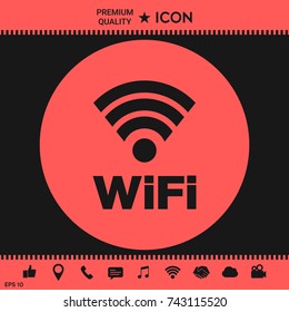 Internet connection symbol icon