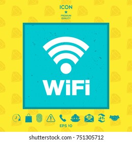 Internet connection symbol icon
