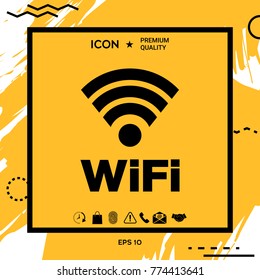Internet connection symbol icon