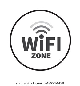 Internet connection symbols.including Wi-Fi signal symbols and an internet connectionic. Free Wi-Fi. WiFi icon set.Wireless internet symbols. Wifi zone.