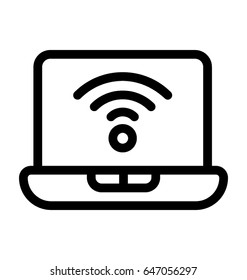 Internet Connection Vector Icon