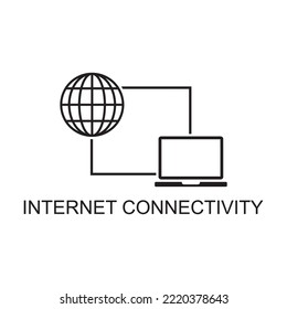 internet connectivity icon , technology icon