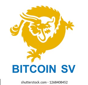 Internet cryptocurrency. Bitcoin SV. 