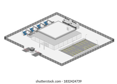 
Internet Data Ceneter is a place for cloud and storage services to do digital services.