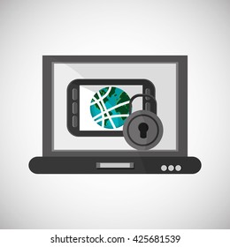 Internet  design. communication concept. flat illustration, editable vector