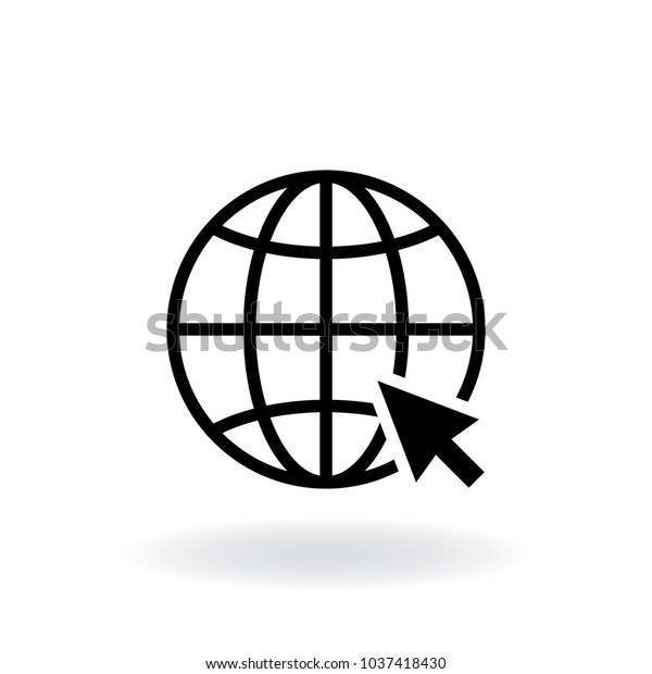 インターネットデザインのロゴ アイコンテンプレート のベクター画像素材 ロイヤリティフリー