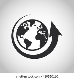 Internet design. online icon. Technology concept, vector illustration