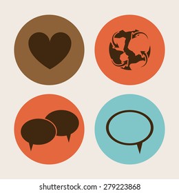 Internet design over white background, vector illustration
